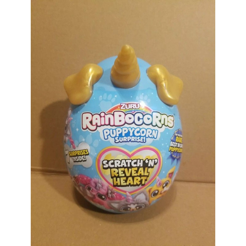 Zuru Rainbocorns Scratch & Reveal Heart Surprise Puppycorn Surprise