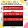 Tallew 2 Pcs Reflective Dog Leash Sleeve Do Not Pet