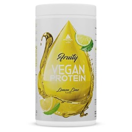 Peak Fruity Vegan Protein - 400 g Flavour White Tea Peach I 20 Servings I Clear Protein I Powder I Fat Free I No Added Sugar I with BCAAs I Perfect Solubility