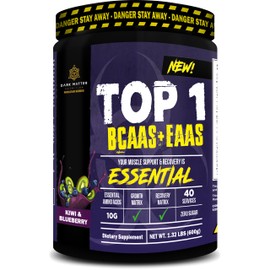 Top 1 Suplemento Aminoácidos 600 g  40 Servicios  Aminoácidos Esenciales BCAAs y EAAs  Sin Azúcar  Energía para Entrenamiento de Alto Rendimiento...  