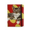 Tabby Cat Flexible Pocket Notebook by Leslie Gerry - Memo