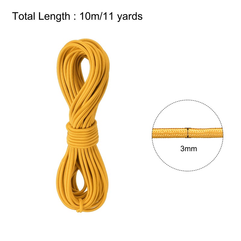 PATIKIL Bungee Cord Elastic Cord Heavy Stretch String Rope 3mm