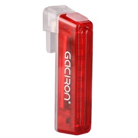 Gaciron W16 Bicycle Rear Light, LED (30 Lumens), Waterproof, IPX4, USB Charging, Vertical, Aero Slim, Typec Type