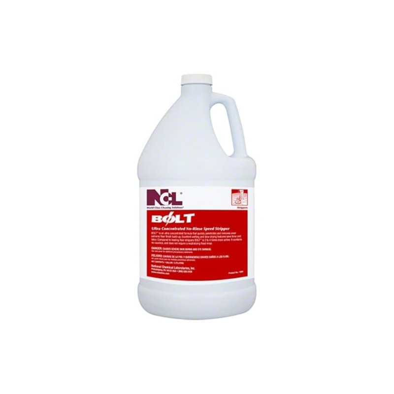 BOLT Ultra Concentrated No-Rinse Floor Stripper, 1 Gallon