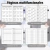 Agenda Diaria 2026 A5 Pasta Dura 320 Hojas Personalizable