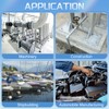 sourcing map Alloy Steel Hexagon Socket Head Shoulder Screws Bolts,