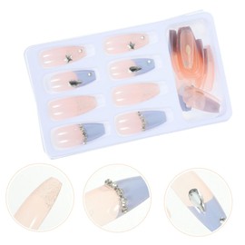 FRCOLOR 1set Press Nails for Women Sea Salt Color Easy Application False Nails for Manicure