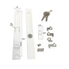 TechnologyLK Sliding Glass Door Handle Set, Keyed, Flush Mount, with