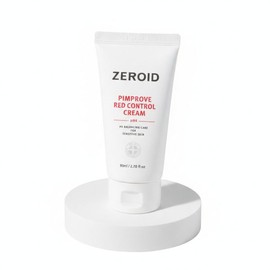 Zeroid [Recommended for troubled skin/mildly acidic barrier care] Zeroid Pimp Probe Red Control Cream pH 4 80ml / [트러블 피부 추천/약산성 장벽 케어] 제로이드 핌프로브 레드 컨트롤 크림 pH4 80ml