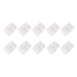 Fdit 10Pcs Cremallera Invisible Pie Cremallera Prensatelas Plástico Tucker Presser Accesorio de máquina de Coser multifunción