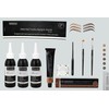 01 Black Makki Professional Intensive Eye lash and brow tint