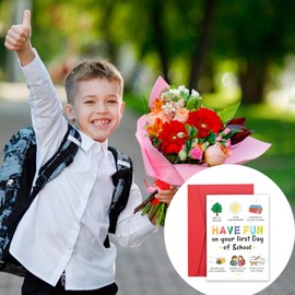 First Day of School Gifts for Kids Back to School Supplies High School College School Supplie Aesthetic Back to School Stuff for Teen Girl Boy First Day of School Card Back to College Friend Christmas