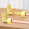 10 PCS Copper Compression Olives Copper, 15mm Tube OD Compression