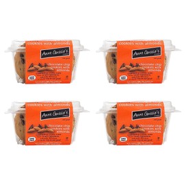 Aunt Gussie's - Sugar Free Wheat Chocolate Chip Cookies with Almonds - 4 Pack