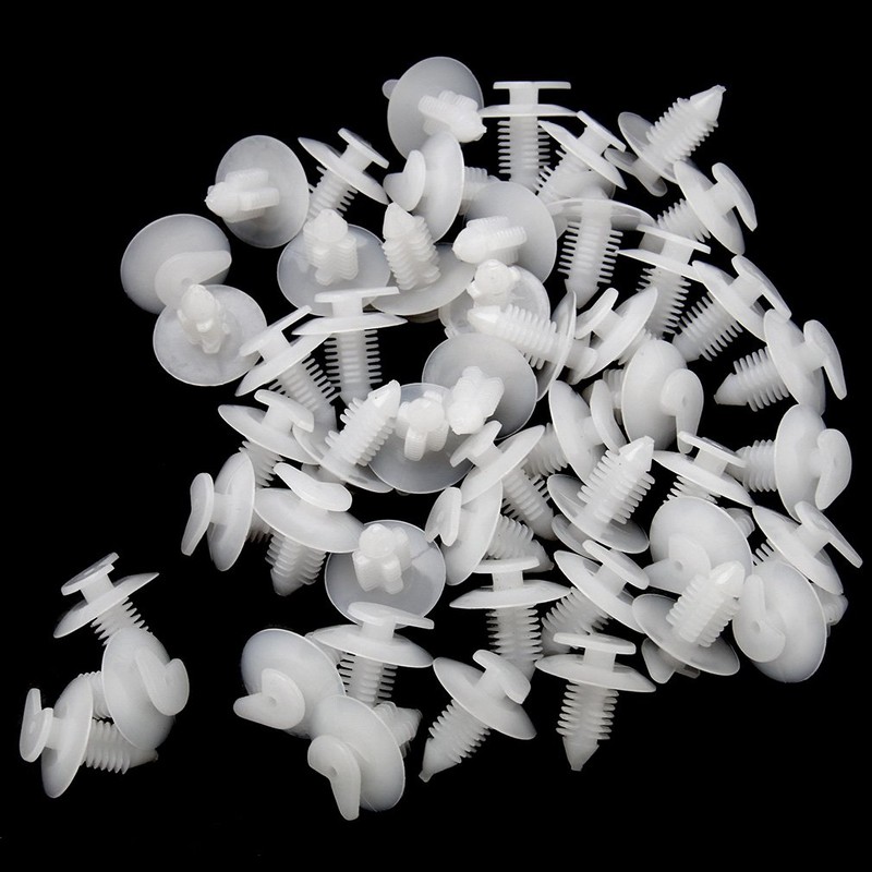 50 x ABS Hidden Rear Door Side Trim Panel Fixing