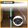 REPAIROCK Universal Dashboard Air Conditioning Outlet Vent Round Air Vent