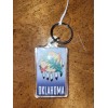 Vintage Oklahoma State 2" X 1.25" Keychain Acrylic Double-Sided