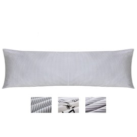 Body Pillowcase with Zipper 21"X54" Body Pillow Case Cover Prime Cotton Body Pillow Cover Replacement Long Body Pillow Case with Hidden Zipper