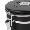 Airtight Coffee Canister 1.2L 304 Stainless Steel Coffee Bean Storage