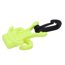 Scuba Diving Octopus Holder, Scuba Dive Mouthpiece Holder Plastic Diving Regulator with Clip 2 Colors,Scuba Diving Regulator (Yellow)