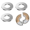 TEOZBLU Set of 4 Heating Pipe Rosette Cover Water Clock