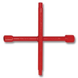 Rothenberger 351044 Sanitary Four Way Key, Silver, 3/8-1-Inch