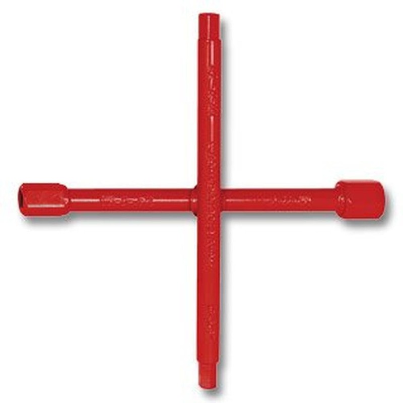 Rothenberger 351044 Sanitary Four Way Key, Silver, 3/8-1-Inch