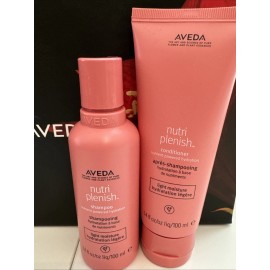 Aveda Nutriplenish Shampoo & Conditioner LIGHT Moisture 3.4 oz each Limited Edit