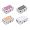 1PC Mini Compact Portable Ashtray, Stainless Steel Table-top Ash Tray,