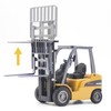 fisca 1:50 Metal Model Vehicle Set - Excavator, Backhoe Loader