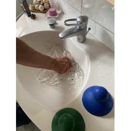 Power-Glocke Powerful Plunger, Plunger Suction Cup for Shower, Toilet, Drains or Sinks, Compact and Efficient