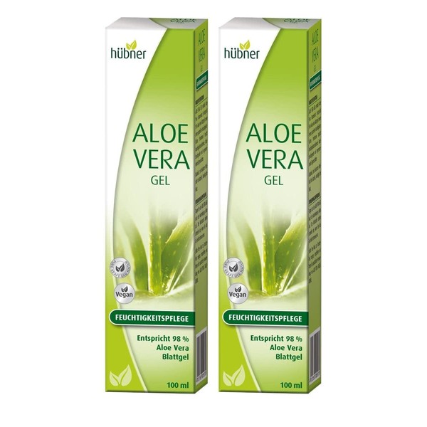 Hübner Aloe Vera Gel Body Gel - Double Pack (2