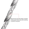 sourcing map Spiral Drill Bit Extra Long High Speed Steel