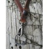 Handmade Quick Release full grain leather lanyard with snap handmade