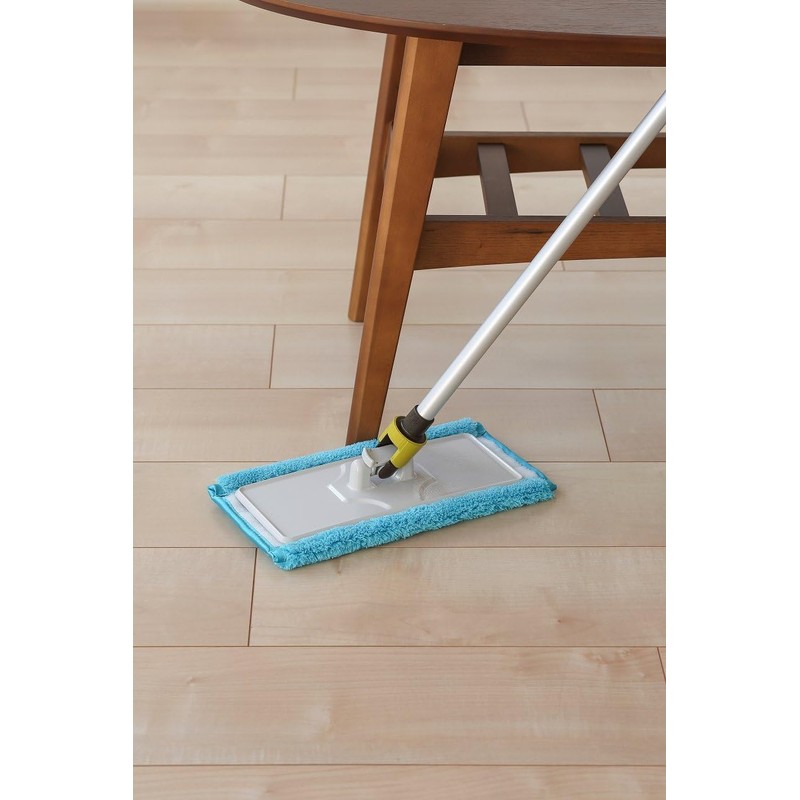 Yamazaki Sangyo 208609 Floor Wiper for Wiping, Microfiber Wet Mop