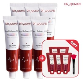Dr. Qmen Premium Type 1 Collagen Cream Pack (60g6+10g5+1 spatula) / 닥터큐먼 프리미엄 Type1 콜라겐 크림팩 (60g6+10g5+스파츌러1)