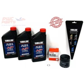 YAMAHA 2007-2015 GRIZZLY 700 4WD Oil Change Kit Filter Gasket 4T OEM Yamalube