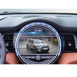 BIBIBO Displayschutzfolie für Mini Cooper F55 F56 F57 / Mini Countryman F60 / Clubman F54 2017-2021, 8,8 Zoll Panzerglasfolie Displayschutz, 9H Gehärtete Glasfolie, Mini Cooper Schutzfolie