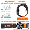 Torbollo Nylon Velcro Watch Band, 0.8 inch (20 mm), 0.9