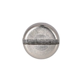 Flat head screw slotted, in stainless steel M8x16 - DIN85