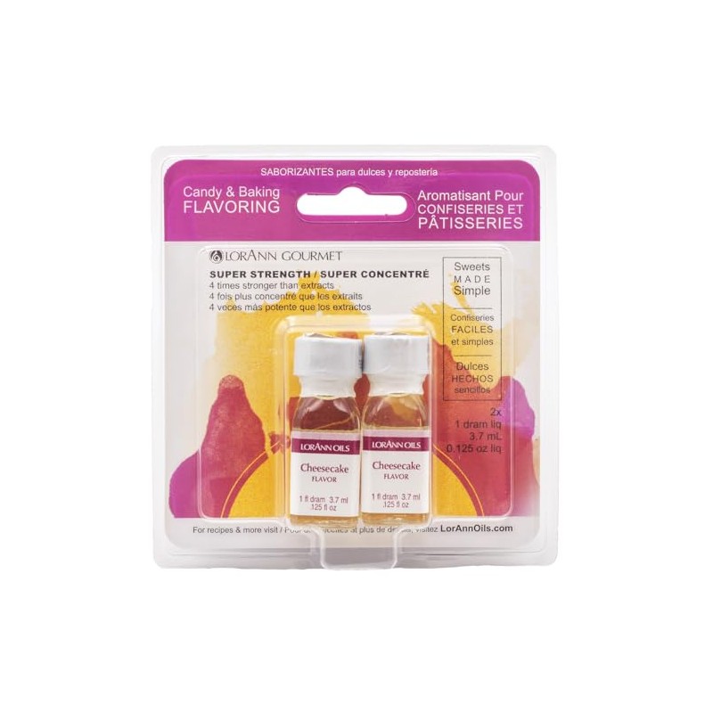 Lorann Oils Candy and Baking Flavoring Bottle (2 /Pack), .125