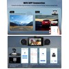 CAMECHO 4 Lens 1080P Mini Dash Cam, 4 Channel Motion
