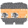 vsshe Microfiber Car Washing Mitts 2PCS, Premium Car Wash Mitt,