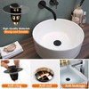 Drifop Universal Bathroom Sink Stopper, Basin Pop-up Bathroom Sink Drain