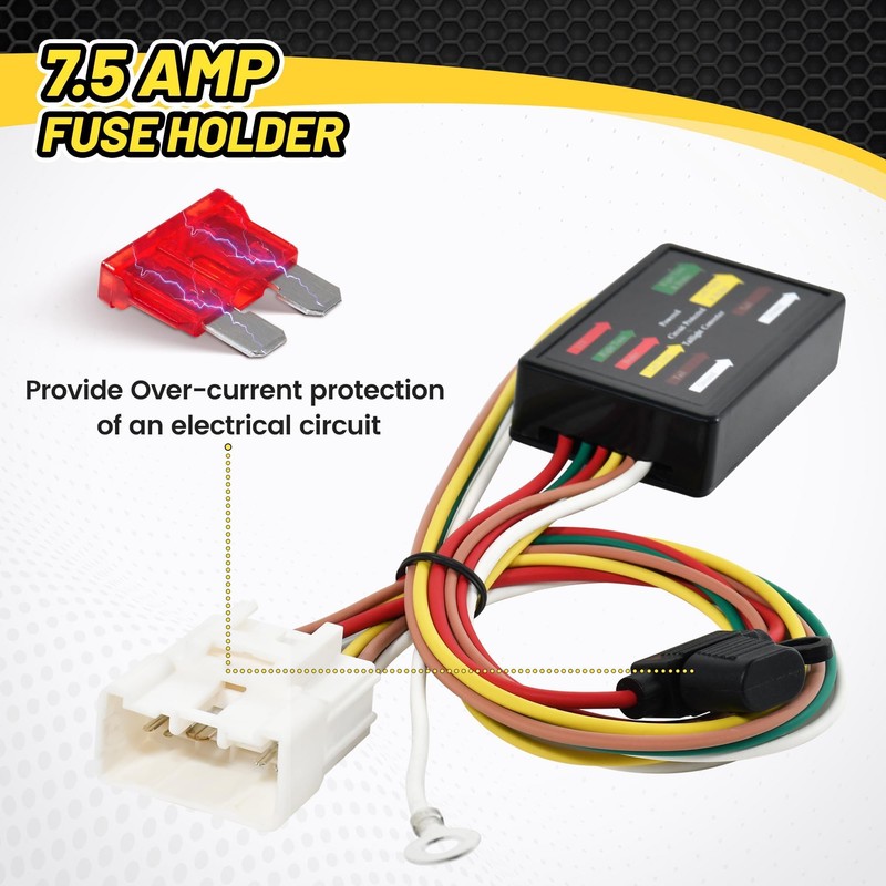 Oyviny 56217 4 Pin Trailer Wiring Harness for 2008-2019 Toyota
