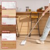 BOSHENG Flat Mop Pads, Reusable Mop Cleaning Refills, Microfiber Pads