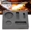 5 Grooves Graphite Ingot Melting Casting Refining Scrap Combo Crucible