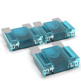 Auprotec Maxi Blade Fuse 20 A - 80 A, 60A Ampere Blue