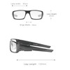 Safety Glasses with Full lens Readers Wrap Around Sport Magnifying