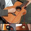 2 Pack Guitar Strap Fixator Metal Guitar Strap End Button